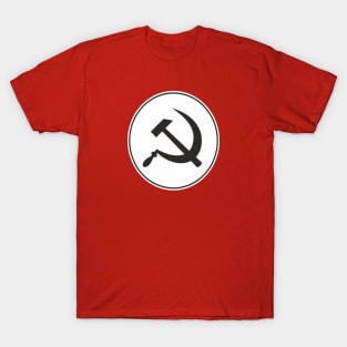 hammer and sickle-a symbol of communism T-Shirt